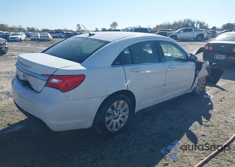 2012 Chrysler 200 Lx из США, поврежденный, VIN 1C3CCBAB0CN205247